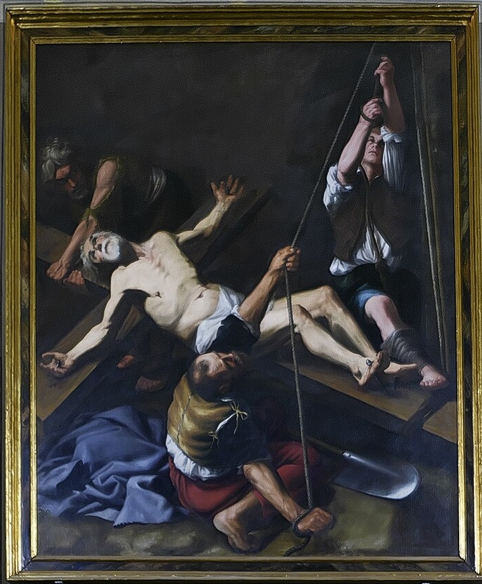 Crucifixión de San Pedro